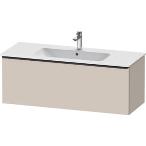 Duravit D-Neo wastafelonderkast 121x44x46.2cm 1 lade Taupe Mat de426409191