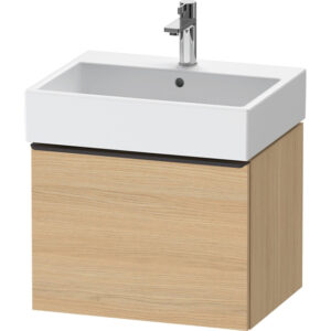 Duravit D-Neo wastafelonderkast 58.4x44x44.2cm 1 lade Natuur eiken Mat de427103030