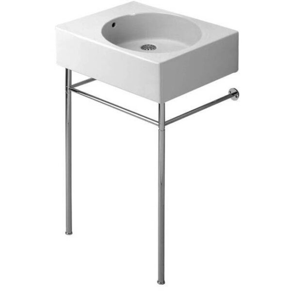 Duravit Design Variations Scola onderstel voor wastafel 068460 560 chroom 0030591000