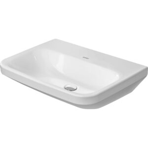 Duravit DuraStyle Med wastafel zonder overloop zonder kraangat 60x44cm wit 02324600070