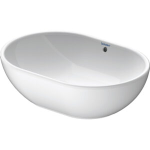 Duravit Foster opbouw wastafel 49.5x35cm met overloop wit 0335500000