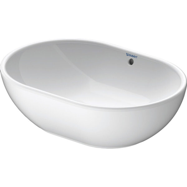 Duravit Foster opbouw wastafel 49.5x35cm met overloop wit 0335500000