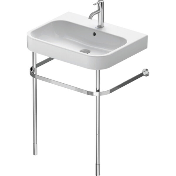 Duravit HappyD 2 onderstel verstelb. 5cm voor wastafel 231865 chroom 30781000