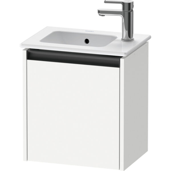 Duravit Ketho 2 fonteinkast met 1 deur 41x29.2x44cm links