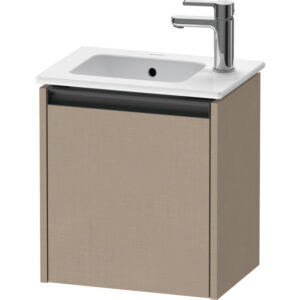 Duravit Ketho 2 fonteinkast met 1 deur 41x29.2x44cm links