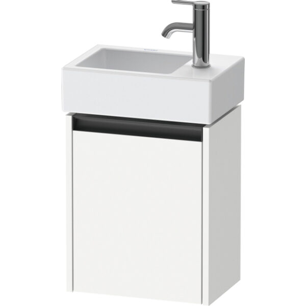 Duravit Ketho 2 wastafelonderbouwkast met 1 deur 36.4x23.8x44cm links