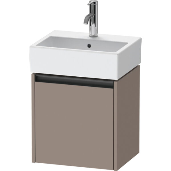 Duravit Ketho 2 wastafelonderbouwkast met 1 deur 43.4x33.8x44cm links