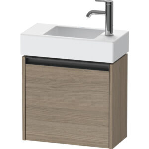 Duravit Ketho 2 wastafelonderbouwkast met 1 deur 48.4x23.8x44cm links