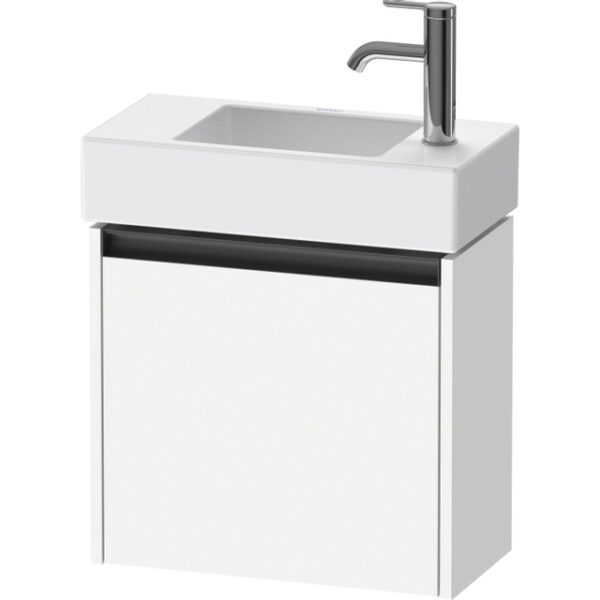 Duravit Ketho 2 wastafelonderbouwkast met 1 deur 48.4x23.8x44cm links