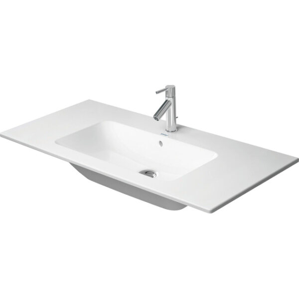 Duravit Me by starck wastafel 103x49cm 1 kraangat met overloop wit 2336100000