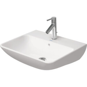 Duravit ME by Starck wastafel 55x44cm met 1 kraangat met overloop wit 2335550000