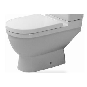 Duravit Philippe Starck 3 duoblokpot diepspoel AO zonder reservoir met Wondergliss wit 01260100001