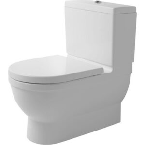 Duravit Philippe Starck 3 duoblokpot diepspoel PK Big 42x74cm met Wondergliss wit 21040900001