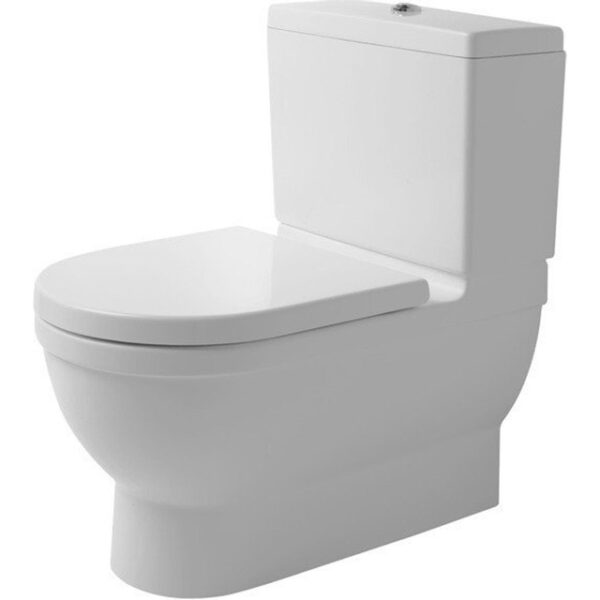 Duravit Philippe Starck 3 duoblokpot diepspoel PK Big 42x74cm met Wondergliss wit 21040900001