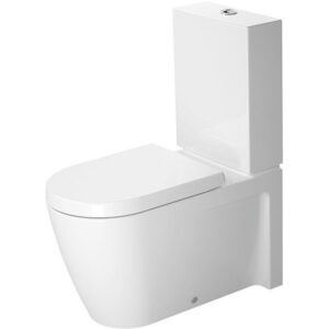 Duravit Starck 2 duoblokpot diepspoel vario zonder reservoir 37x72.5cm wit 2129090000