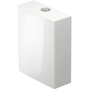 Duravit Starck 2 duoblokreservoir + binnenwerk dualflush 6/3L aansluiting links wit 0933000005