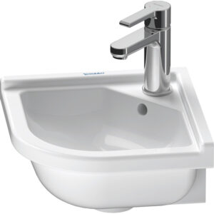 Duravit Starck 3 hoekfontein 44 x 38 cm. wit 0752440000