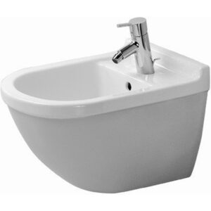 Duravit Starck 3 wandbidet inclusief verdekte bevestiging wit 02280150000