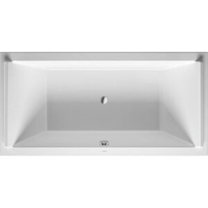 Duravit Starck duobad inbouw acryl rechthoekig 200x100x46cm wit 700341000000000