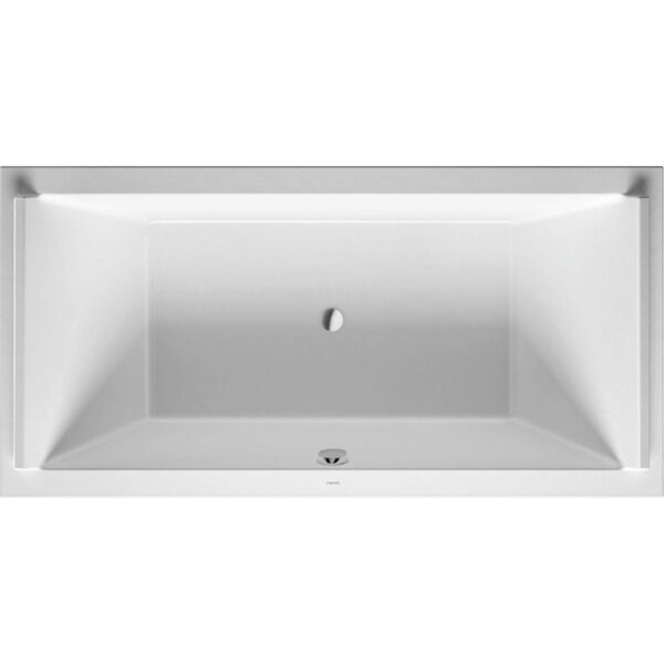 Duravit Starck duobad inbouw acryl rechthoekig 200x100x46cm wit 700341000000000