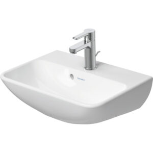 Duravit Starck Me fontein zonder kraangat met overloop 45x32cm mat wit 719453210