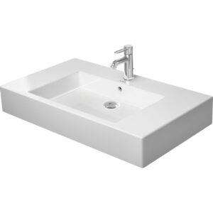 Duravit Vero meubelwastafel m. kraangat m. overloop 85x49cm wit 0329850000