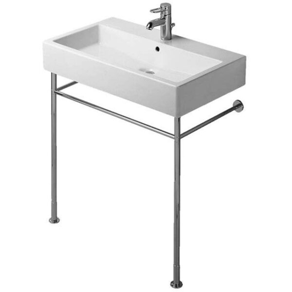 Duravit Vero onderstel voor wastafel 045480 chroom 0030661000