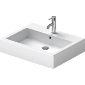 Duravit Vero wastafel 60 x47 cm. met 1 kraangat wit 0454600000