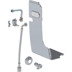 Geberit Aquaclean wateraansluitset voor reservoiraansluiting chroom 147033211