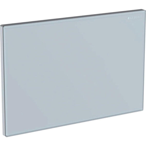 Geberit Omega afdekplaat 20.9x13.9cm met afstandshouders glas wit 115082SI1