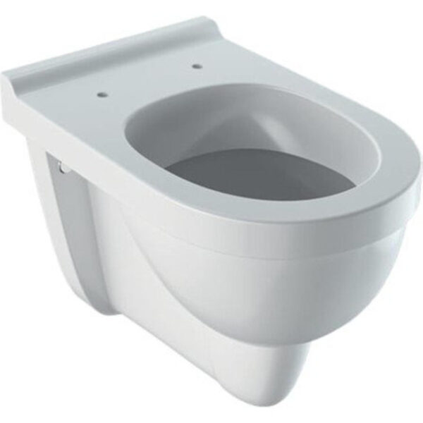 Geberit Renova Comfort hangtoilet 535 mm verhoogd porselein diepspoeler zonder zitting wit 202010000