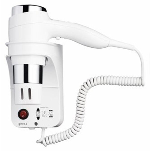 Geesa Hairdryer haardroger 3 standen wit/chroom 916476