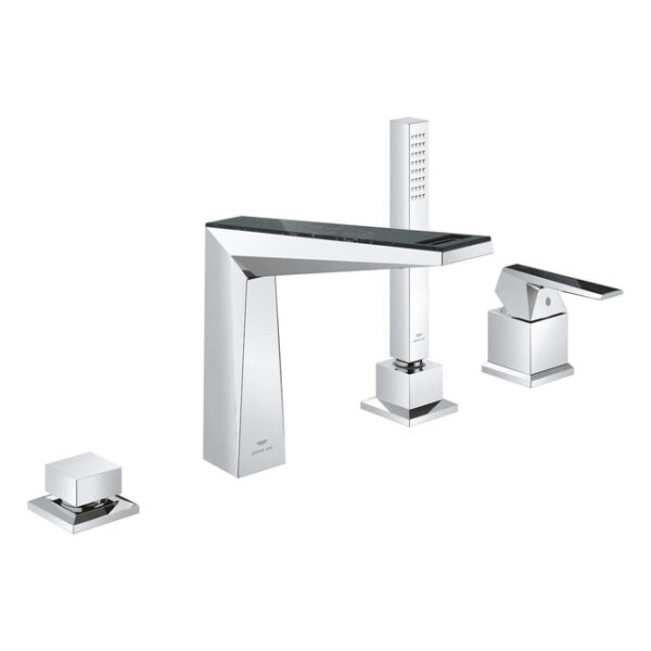 Grohe Allure brilliant private collection badrandcombinatie 4-gats vanilla noir 29527000