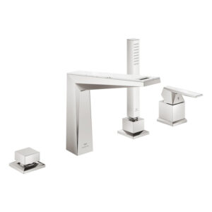 Grohe Allure brilliant private collection badrandcombinatie 4-gats white att. s.steel 29525DC0