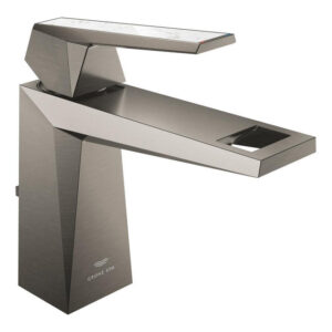 Grohe Allure brilliant private collection wastafelkraan M-Size white att. graphite geb 24398AL0