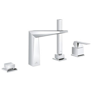 Grohe Allure brilliant viergats badcombinatie chroom 29405000