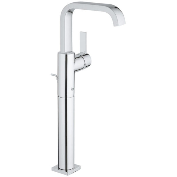 GROHE Allure wastafelmengkraan opbouw - hoog - waste - u-uitloop - chroom 32249000