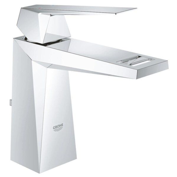 GROHE Allure wastafelmengkraan opbouw - laag - waste - M - chroom 23029000