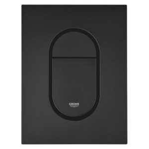 GROHE Arena Cosmopolitan S Bedieningsplaat - 17.2x13cm - dualflush - phantom black 37624KF0