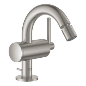 GROHE Atrio bidetkraan M-size met waste supersteel 32108DC3