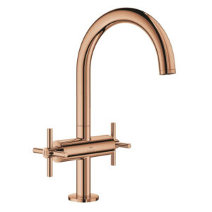 Grohe Atrio L-size wastafelmengkraan push warm sunset 21144DA0