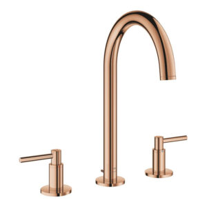 Grohe Atrio M-size 3-gats wastafelkraan warm sunset 20649DA0