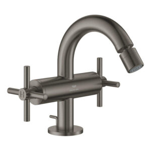 Grohe Atrio M-size bidetmengkraan hard graphite geborsteld 24353AL0