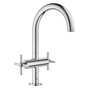 GROHE Atrio Wastafelkraan Opbouw - uitloop 16.6cm - L-size - kruisgreep chroom 21019003