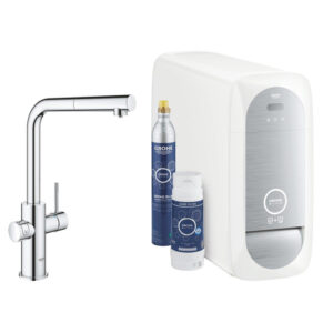 GROHE blue home Keukenkraan - uittrekbare l uitloop - chroom 31539000