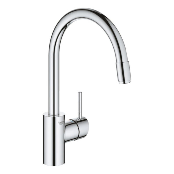 GROHE Concetto Keukenkraan - hoog - draaibare/uittrekbare uitloop - chroom 32663003