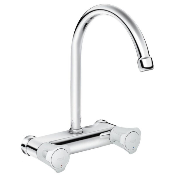 GROHE Costa L Keukenkraan - hoog - bovenuitloop - inbouw - chroom 31186001