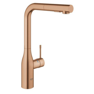 GROHE essence new Keukenkraan - hoog - draaibare/uittrekbare uitloop - warm sunset geborsteld 30270DL0