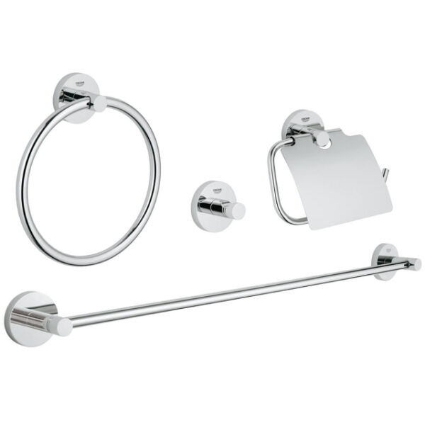 GROHE Essentials accessoireset 4 in 1 chroom 40776001