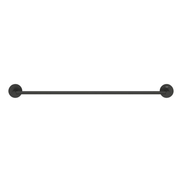 GROHE Essentials Handdoekhouder - 60cm - enkel - matte black 1022512430